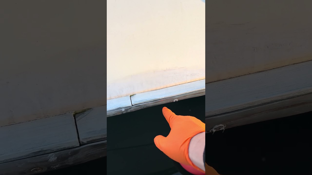 Rebedding hull deck join