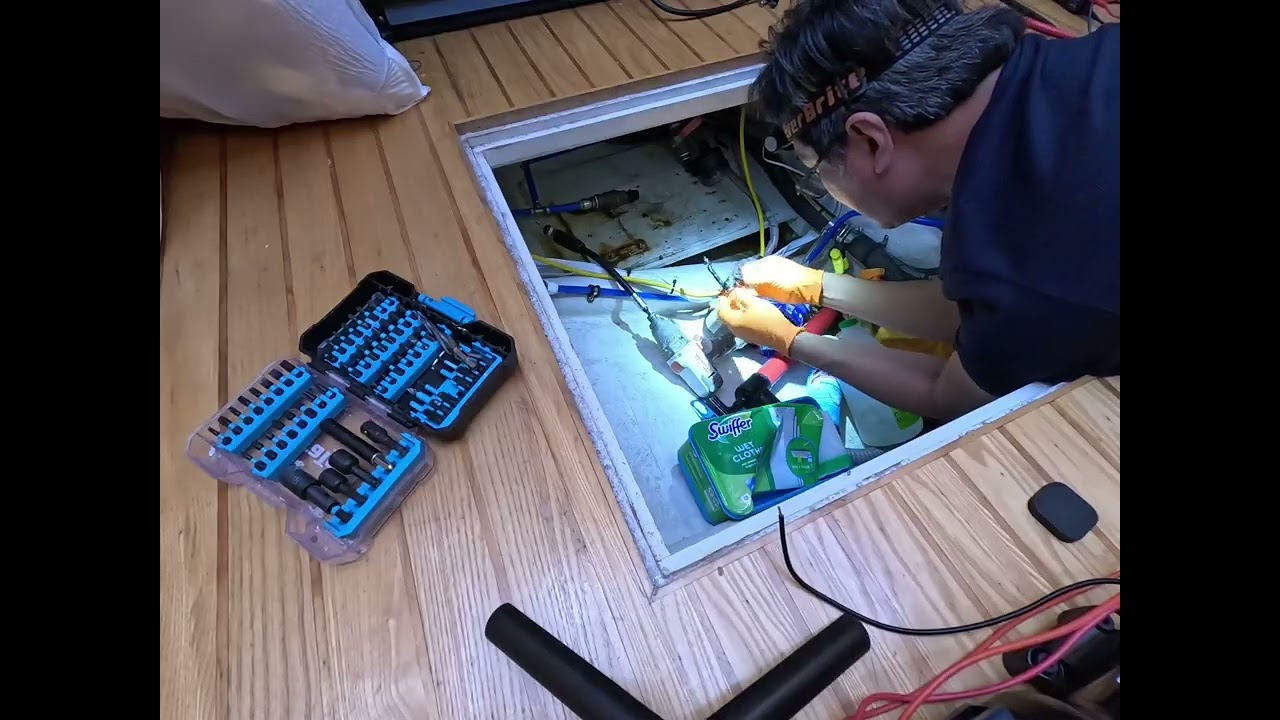 Jerry rigging and replacing water pump